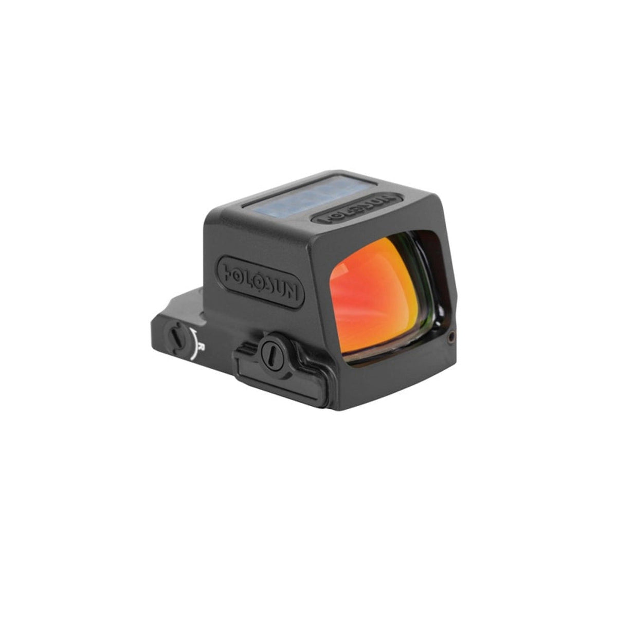 Holosun EPS CORE green dot sight showing the multi-reticle system of dot, circle or circle-dot