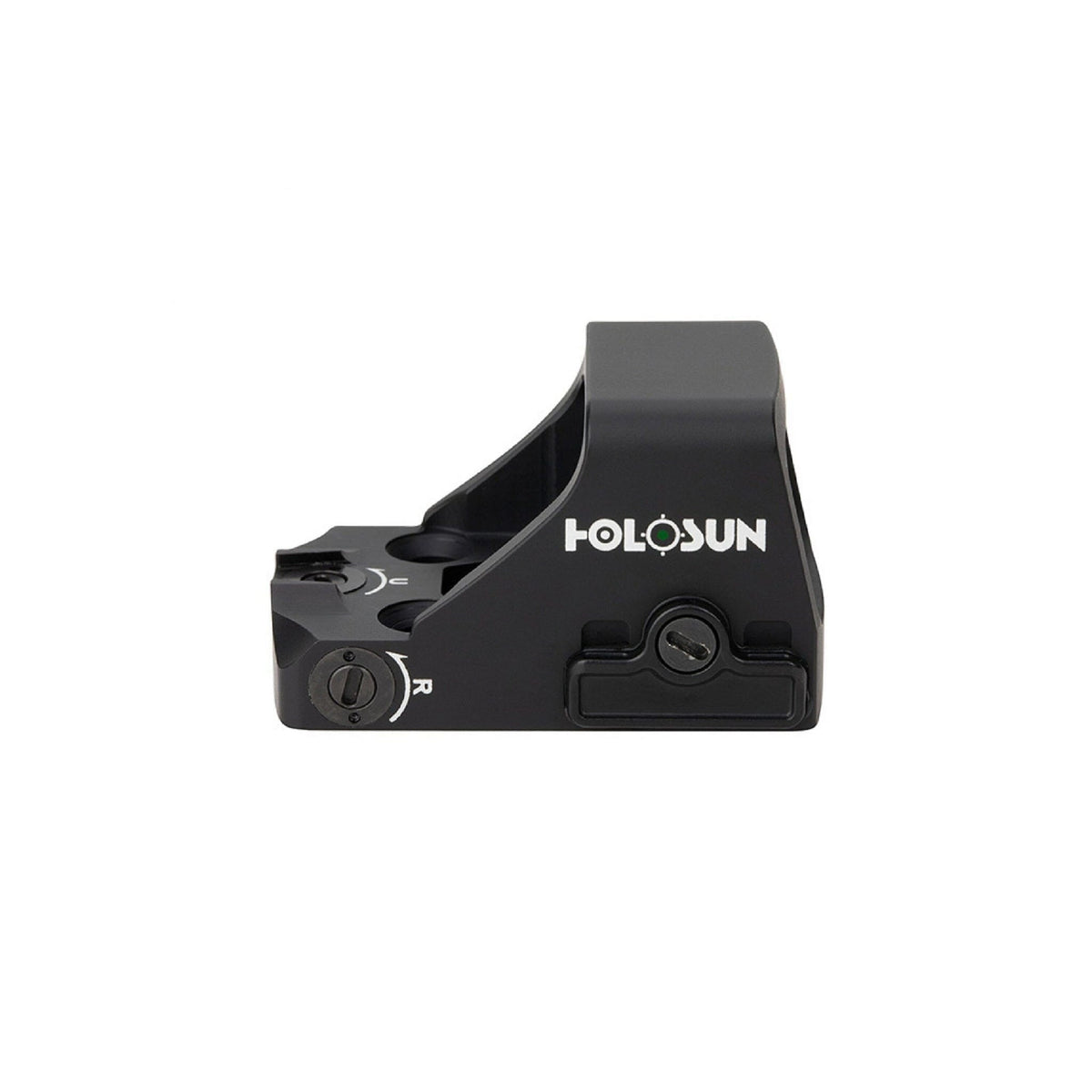 Holosun HE407K X2 green dot sight in a matte black 7075-T6 aluminium housing