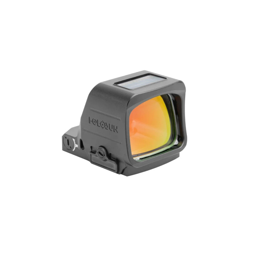 Holosun HE507 ProMax green dot sight with the solar panel feeding Solar Failsafe backup power