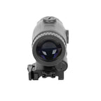 Holosun HM3X-MICRO magnifier upright, a 240 g 3x unit for red dot and holographic sights