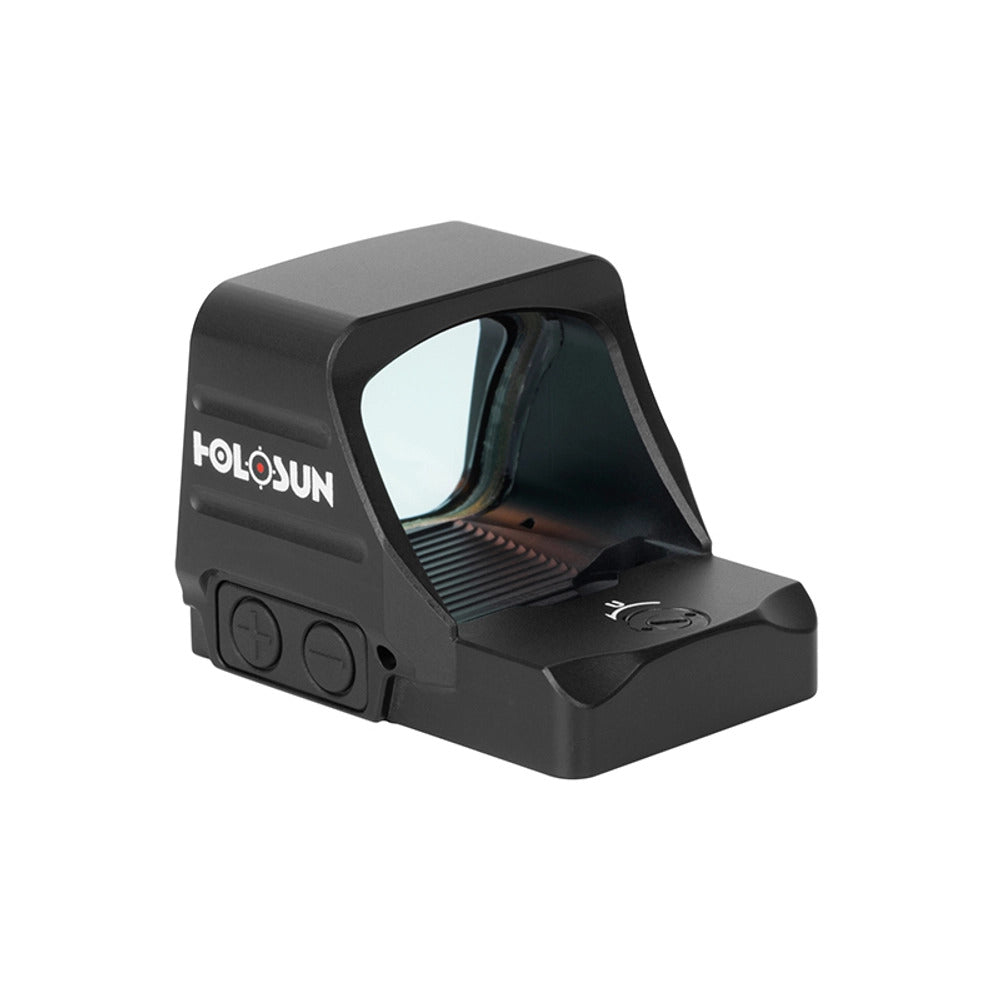 Holosun HS407COMP-GD-6 open reflex competition sight in its hard anodised 7075-T6 housing