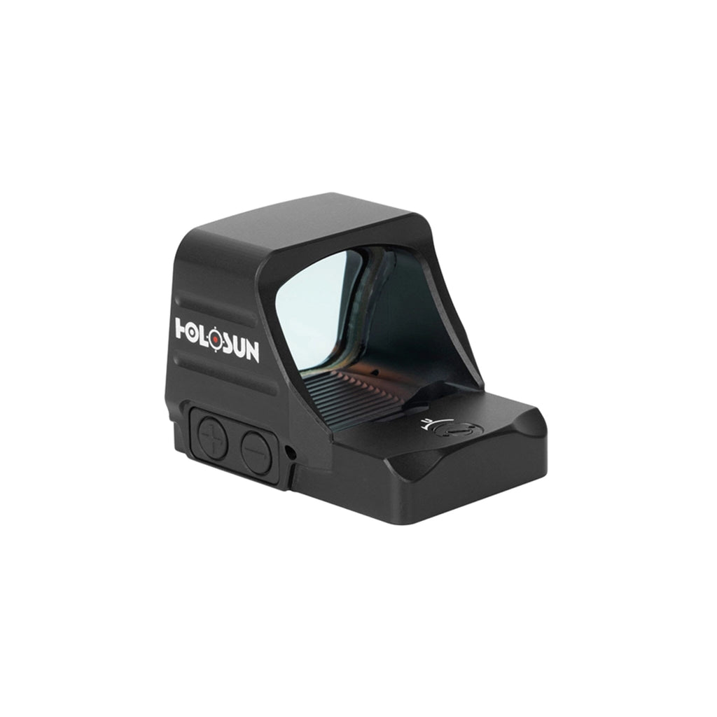 Holosun HS407COMP red dot sight on the Trijicon RMR footprint for direct slide mounting