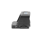 Holosun HS507 ProMax red dot sight with the CR1632 battery tray in the side of the housing