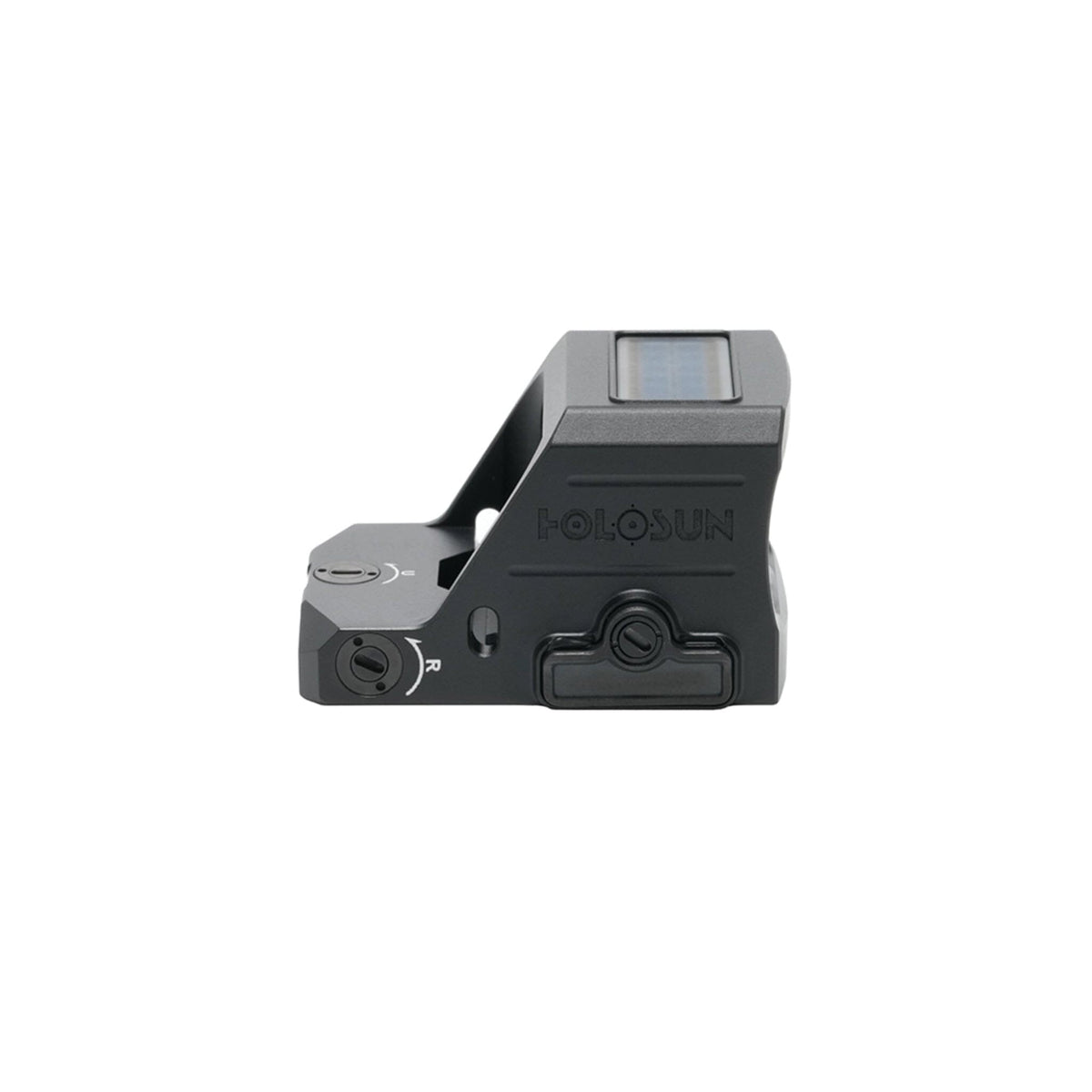 Holosun HS507C X3 gold dot sight, open emitter on the Trijicon RMR footprint