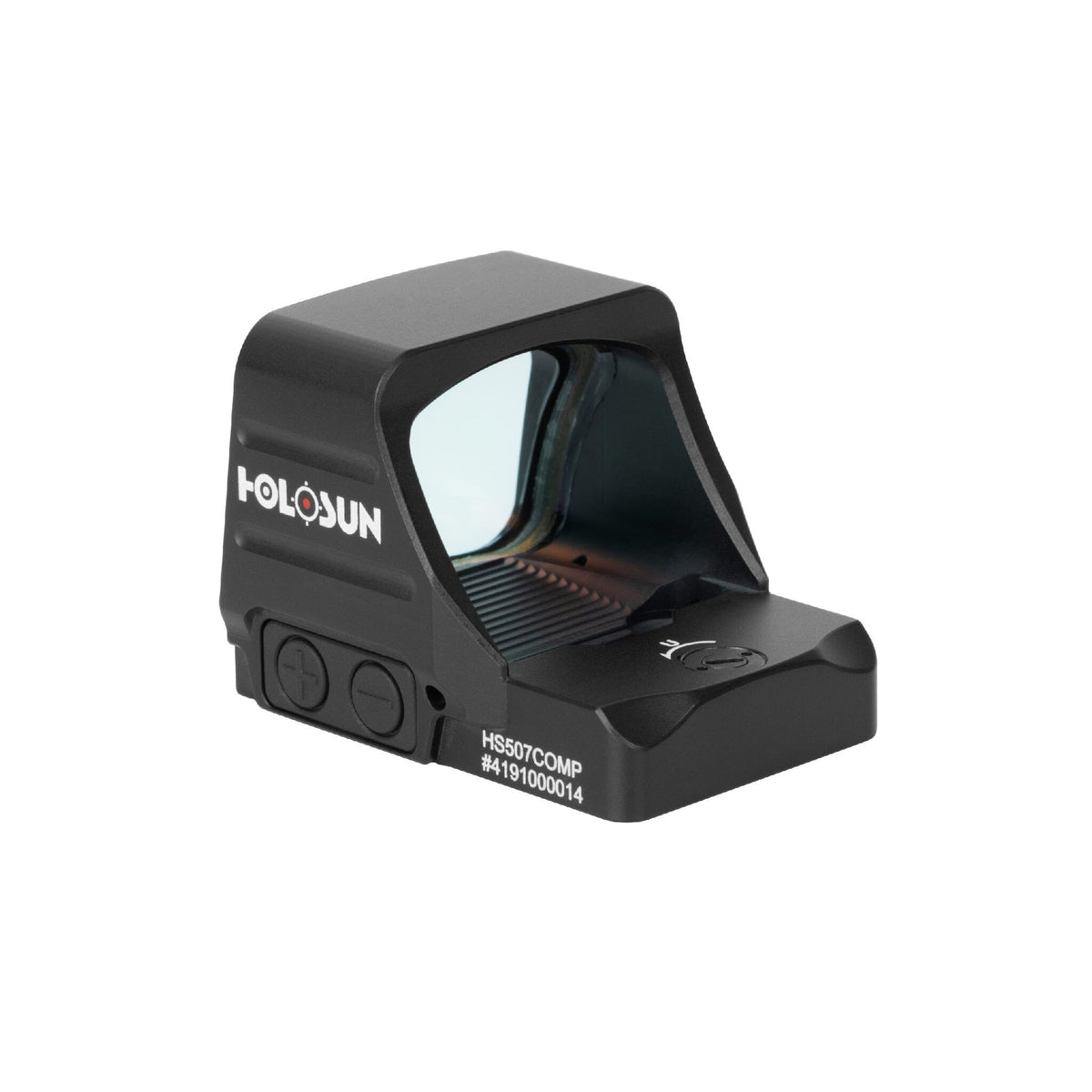 Holosun HS507COMP with Shake Awake motion activation and its Lock Mode buttons
