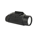 Holosun P.ID HC weapon light throwing a 42,000 candela hotspot down range