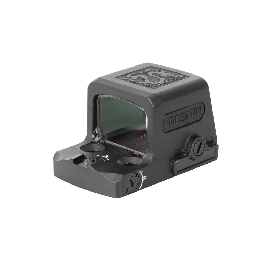 Holosun RONIN EPS Carry red dot sight with the solar panel that backs up the CR1620 cell