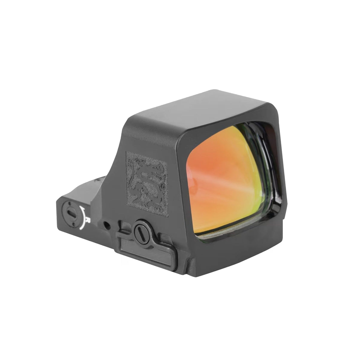 Holosun RONIN-HE507COMP-GR green dot sight with its 2 MOA dot and 32 MOA circle reticle