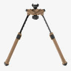 Magpul Bipod for 1913 Picatinny Rail, in Flat Dark Earth, legs fully extended