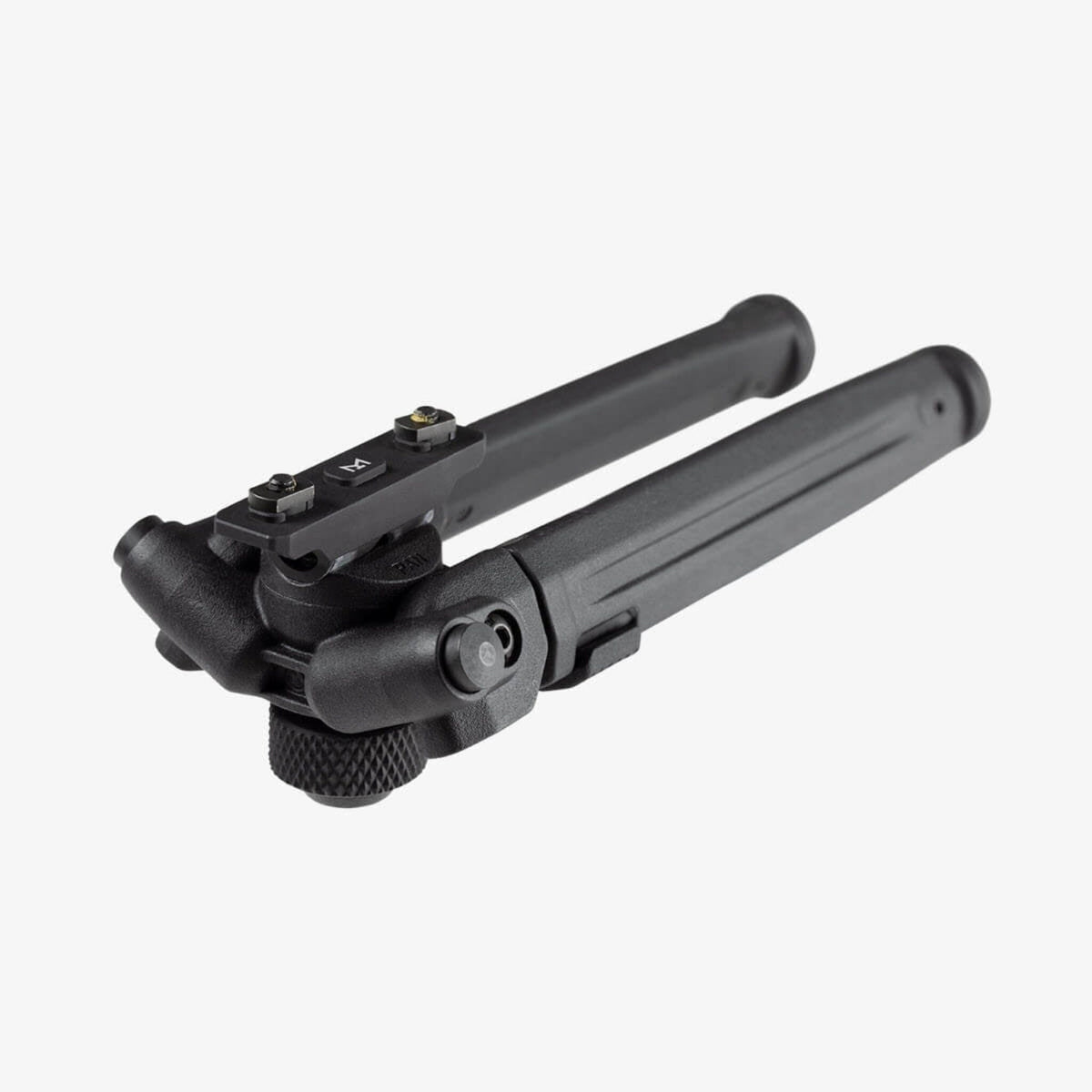 Magpul Bipod for M-LOK, in black, legs folded