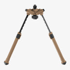 Magpul Bipod for M-LOK, in Flat Dark Earth, legs fully extended