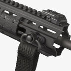 Magpul M-LOK QD Sling Mount, fitted to an M-LOK handguard with a sling attached