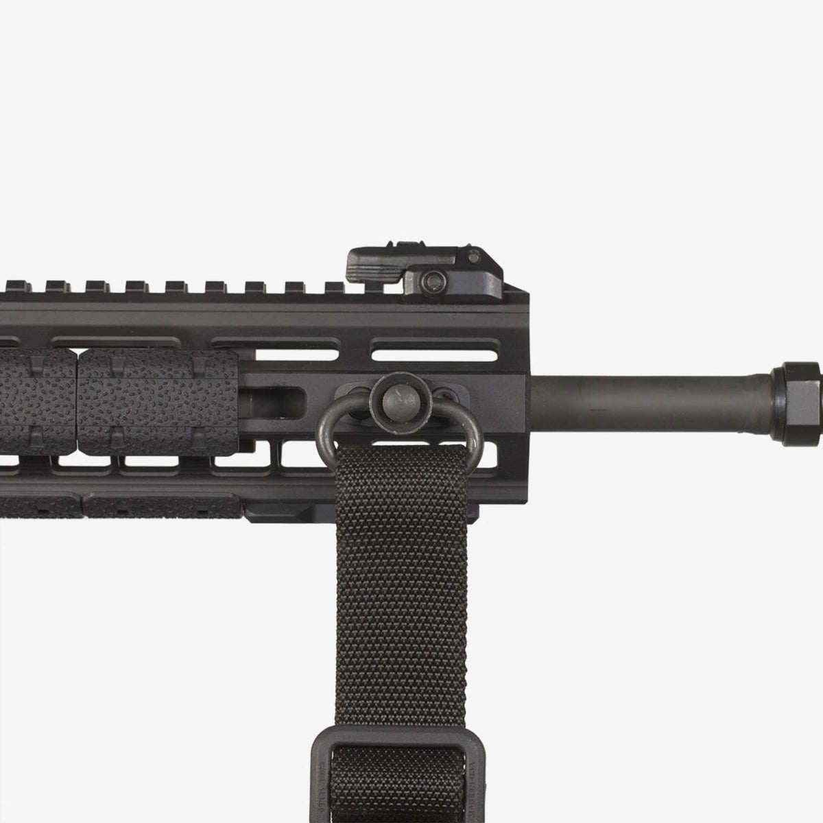 Magpul M-LOK QD Sling Mount, fitted to an M-LOK handguard, side view