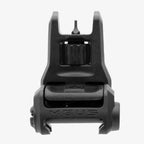 Magpul MBUS 3 Sight Front for AR-15/M4, in black, deployed, front view