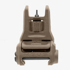 Magpul MBUS 3 Sight Front for AR-15/M4, in Flat Dark Earth, deployed, front view