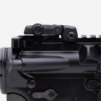 Magpul MBUS 3 Sight Rear for AR-15/M4, folded down on an AR-15 upper receiver