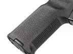 Magpul MOE-K2 Grip for AR-15/M4, fitted to an AR-15 lower, close-up
