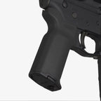 Magpul MOE-K2+ Pistol Grip for AR-15/M4, fitted to an AR-15 lower, close-up