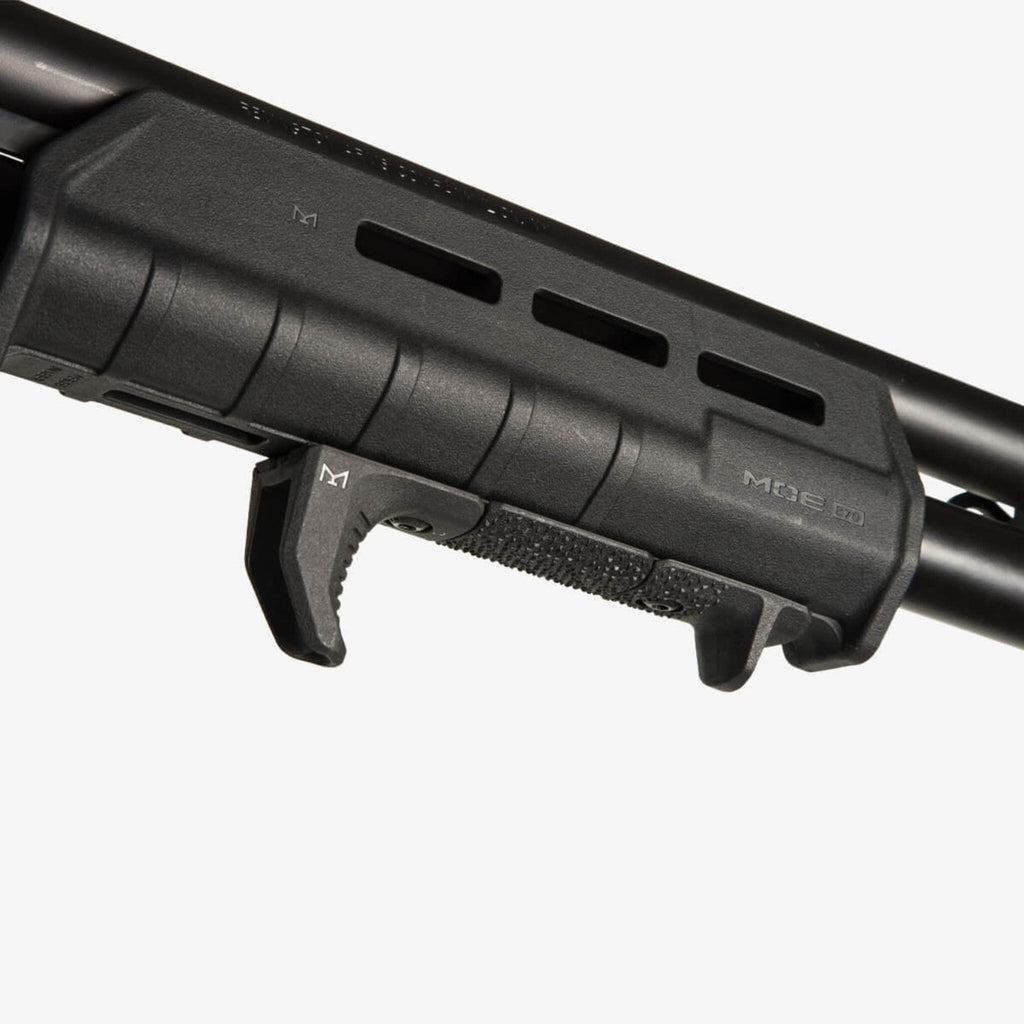 Magpul MOE M-LOK Forend for Remington 870 12 Gauge, fitted to a Remington 870 with a hand stop