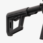 Magpul MOE PR Carbine Stock Mil-Spec for AR-15/M4 fitted to a buffer tube, close-up