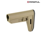 Magpul MOE TR Carbine Stock Mil-Spec for AR-15/M4, in Flat Dark Earth, angled view