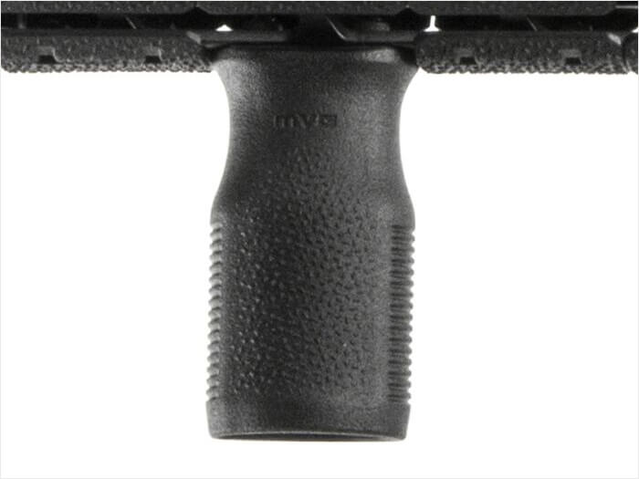 Magpul MVG M-LOK Vertical Grip, fitted under an M-LOK handguard