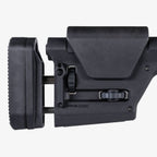 Magpul PRS GEN3 Precision-Adjustable Stock for AR-15 & AR-10, side view showing the adjustment knobs