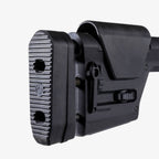 Magpul PRS GEN3 Precision-Adjustable Stock for AR-15 & AR-10, rear three-quarter view showing the butt pad