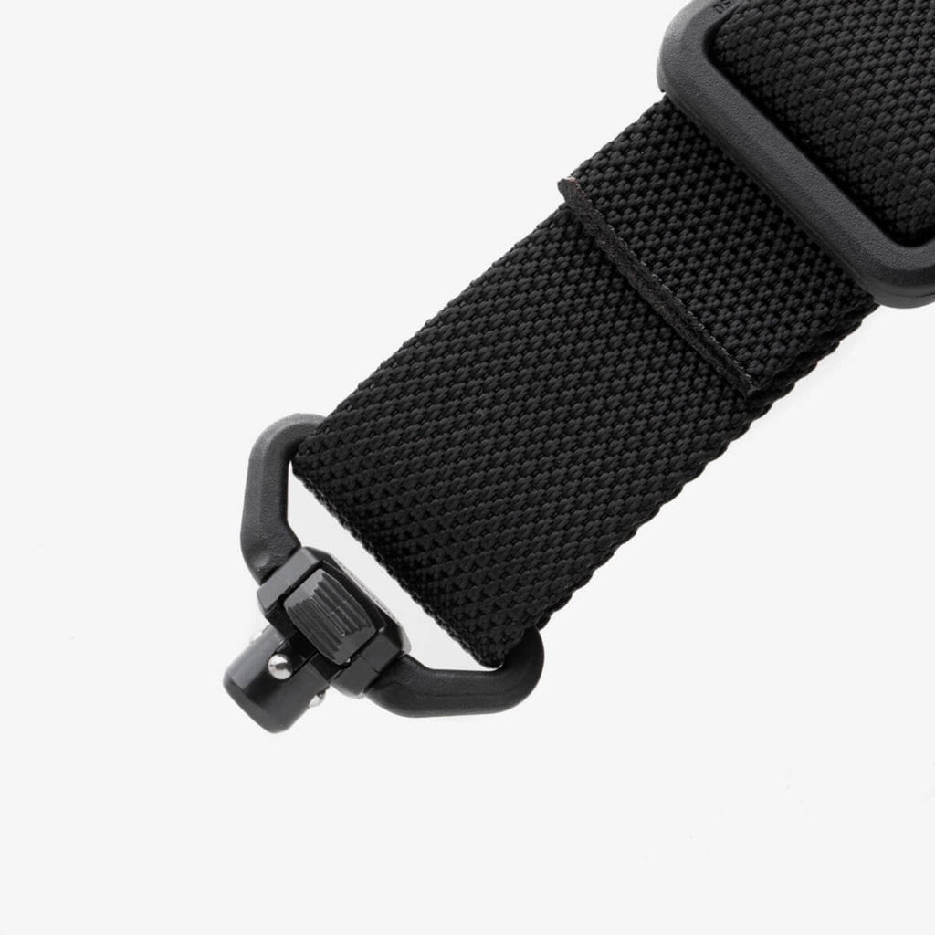 Magpul QDM Quick Disconnect Sling Swivel, attached to a sling strap