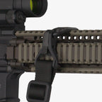 Magpul RSA Rail Sling Attachment, fitted to a quad rail with a sling