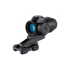 Primary Arms SLx 3X MicroPrism, a fixed 3x prism scope 2.95 in long with a 23 mm objective