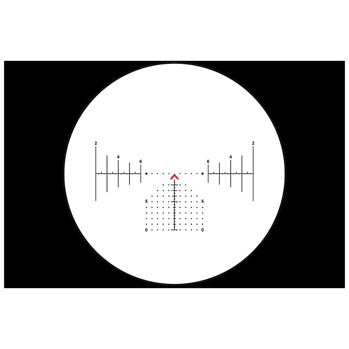 Primary Arms SLx 5X MicroPrism scope powered by a single CR2032 lithium coin cell