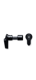 Radian Raptor-LT Charging Handle + Talon Safety Selector Combo for AR-15, safety selector and charging handle latch shown together