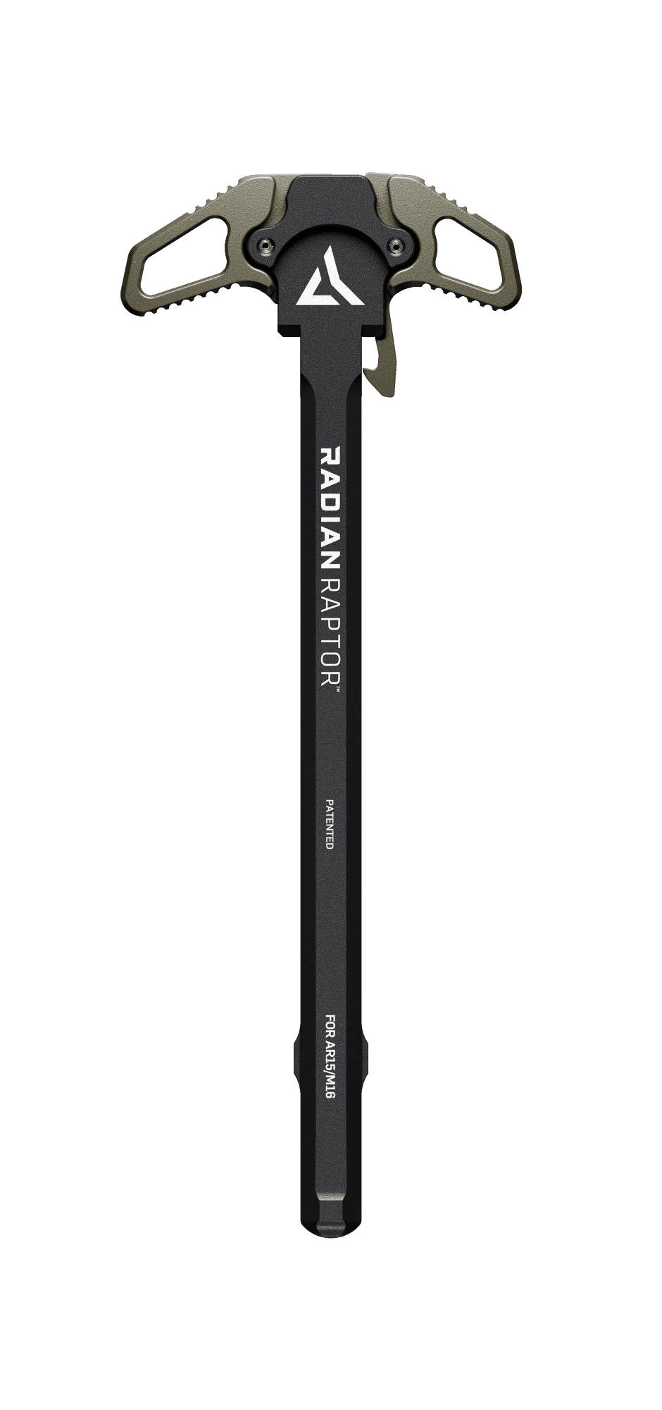 Radian Raptor Charging Handle + Talon Safety Selector Combo for AR-15 in OD Green