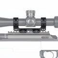 Reptilia AGS one-piece bolt-action scope mount in Black Anodize