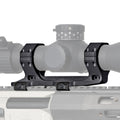 Reptilia AUS one-piece 35mm scope mount, 1.54 in. bore height, in Black Anodized
