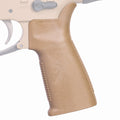 Reptilia CQG-L Long Pistol Grip for AR-15/SR-25 in FDE Peanut Butter