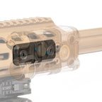 Reptilia LPR low profile M-LOK rail, fitted to an FDE M-LOK handguard