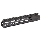 Reptilia M-LOK handguard for AR-15/M4, 10.5 inch in Black Anodized, side view, 100-356