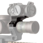 Reptilia 30mm ROF-90 optic mount for Aimpoint Micro in Black Anodized, 100-108