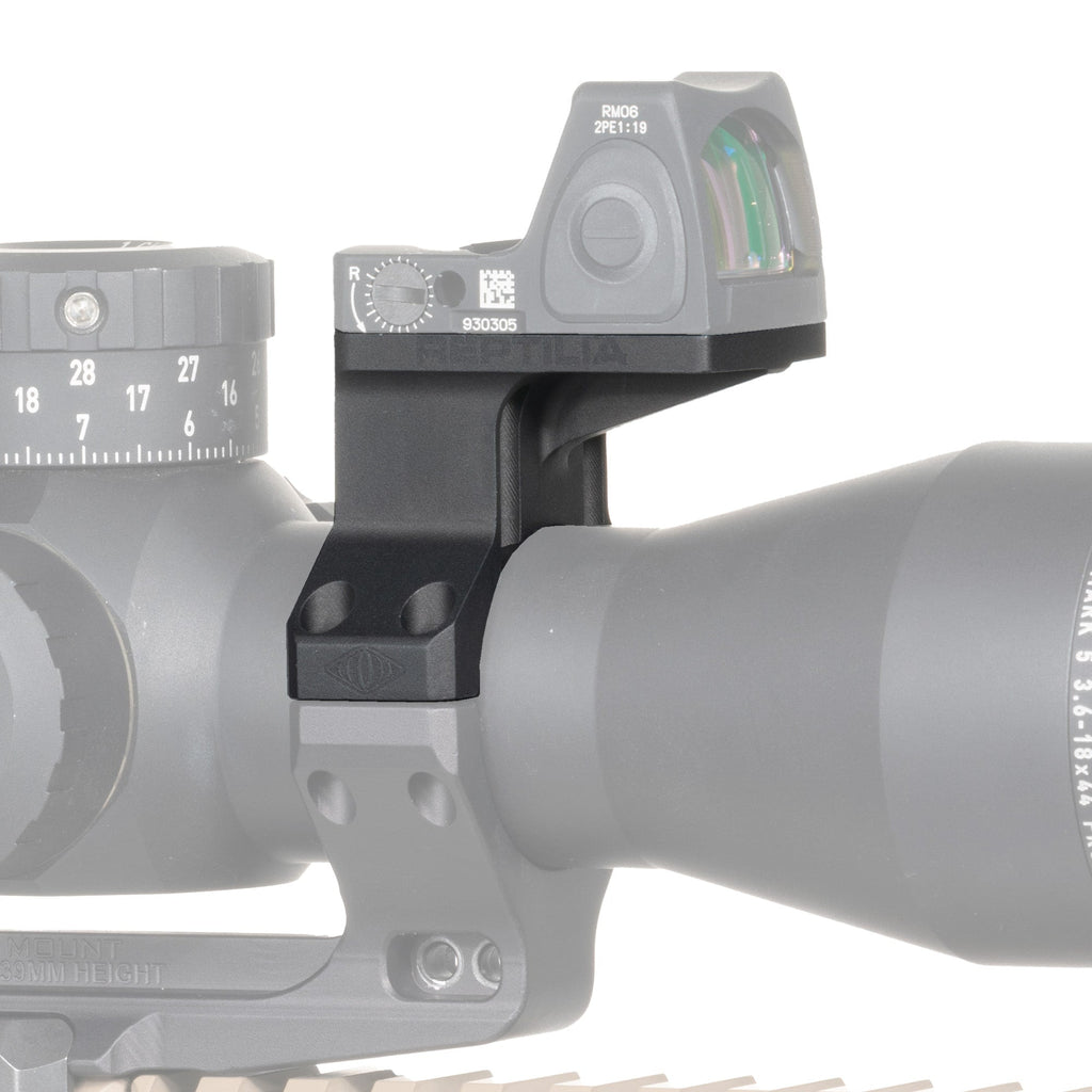 Reptilia 35mm ROF-90 optic mount for Trijicon RMR and SRO in Black, 100-281
