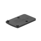 Reptilia ROF Riser 2.5mm plate for Trijicon RMR, top view of the plate