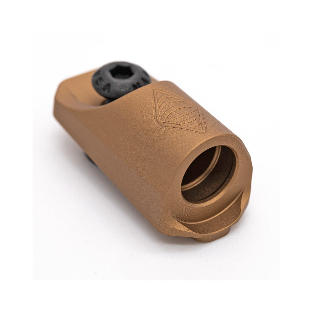 Reptilia SOCKET M-LOK QD sling mount, in FDE, angled view