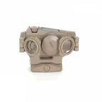 SIG Sauer ROMEO4T FDE red dot sight with the solar panel that backs up its CR2032 cell