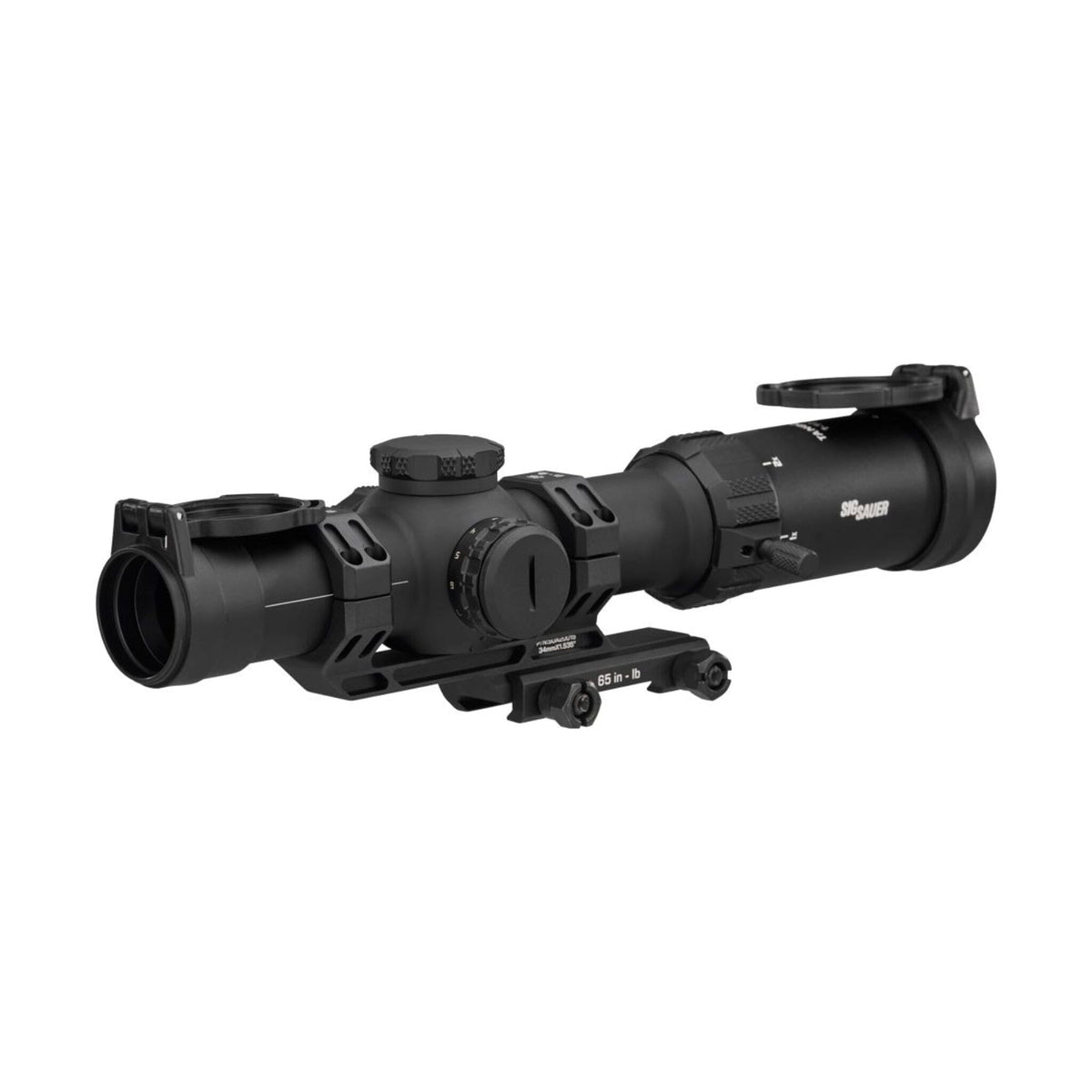 SIG Sauer TANGO-MSR 1-10x26 LPVO rifle scope SOTM11002 in matte black with the MSR BDC10 reticle