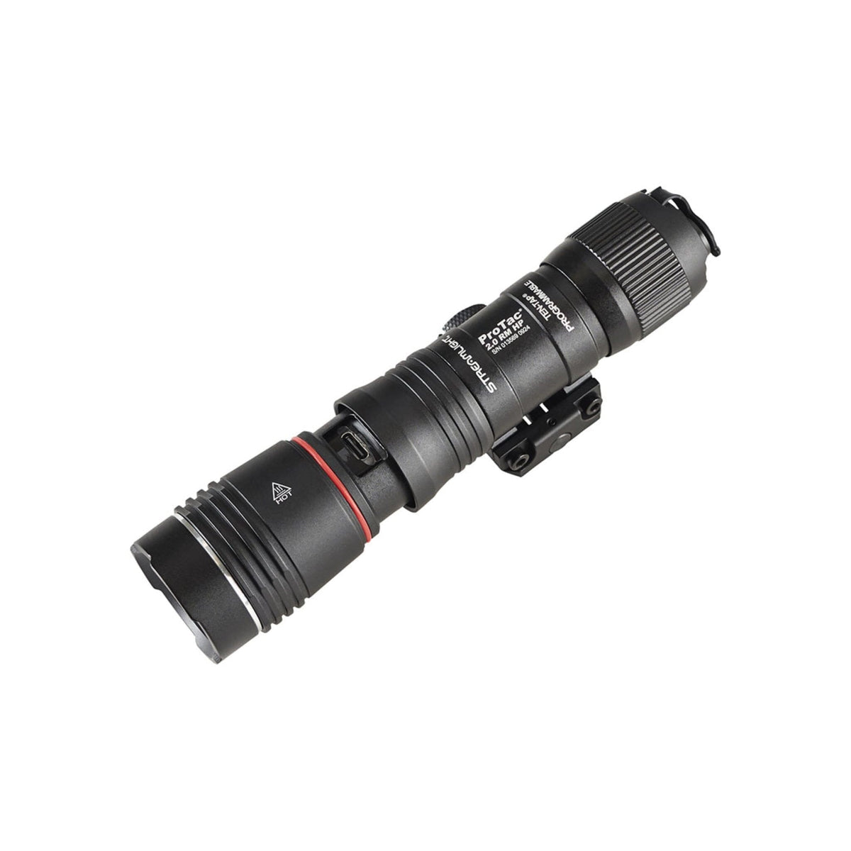 Streamlight ProTac 2.0 Rail Mount HP light rated for a 583 metre beam distance on high