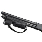 Streamlight TL-Racker 69602 forend light shown fitted to a Mossberg 590 Shockwave