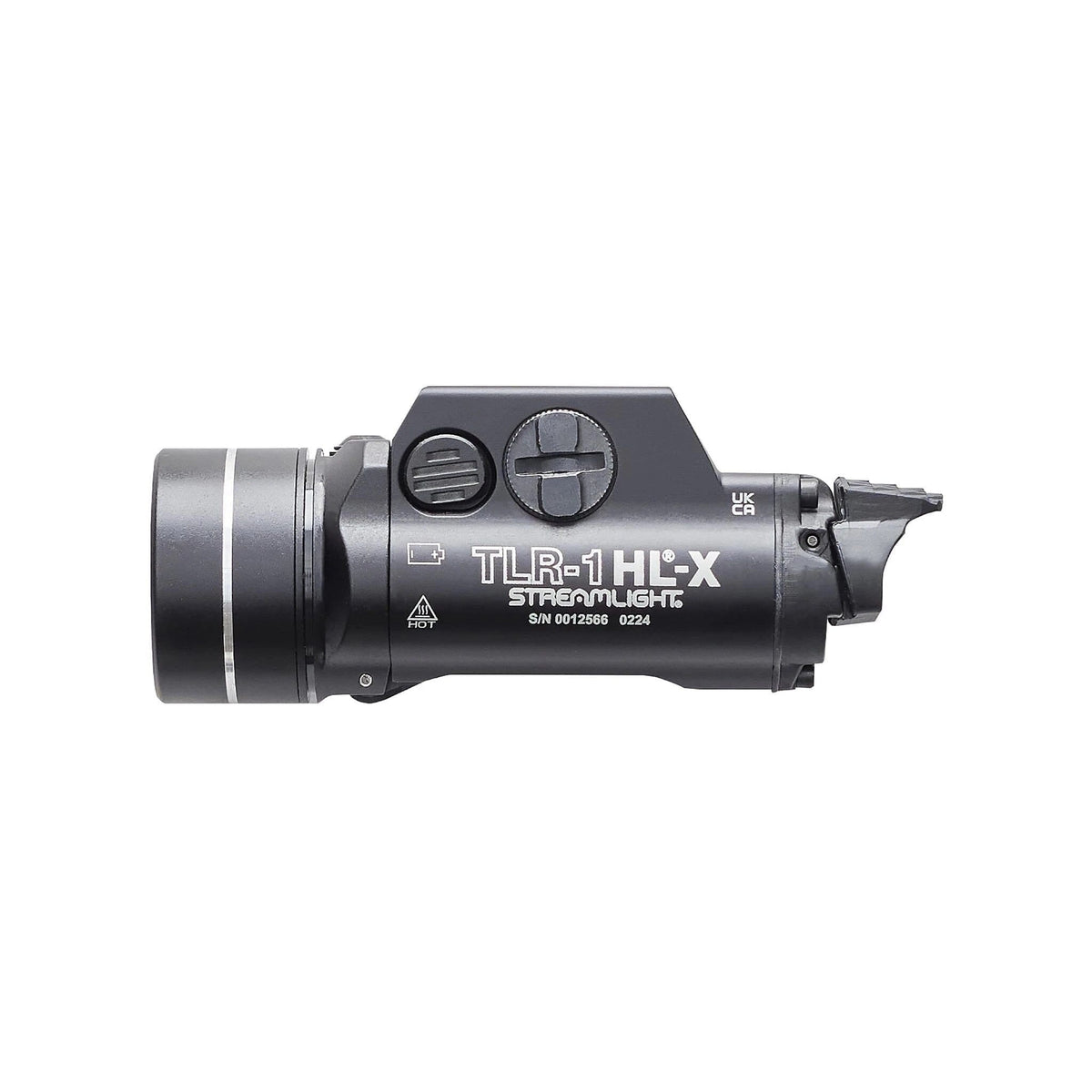 Streamlight TLR-1 HL-X USB weapon light, multi-fuel on twin SL-B9 packs or two CR123A cells