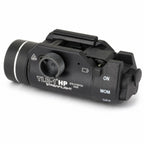 TLR-1 HP Long Gun Kit light throwing its focused beam to around 510 metres