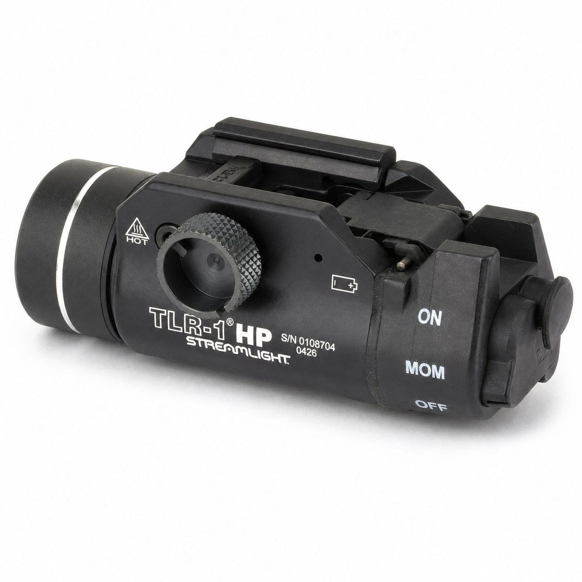 TLR-1 HP Long Gun Kit light throwing its focused beam to around 510 metres